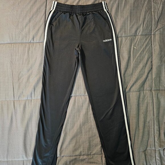 adidas Black 3 Essential Stripe Pants - Picture 1 of 4
